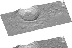 3D Model des Krater Aristarchus